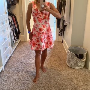 Felicity & Coco Cutout Bow Back Fit Flare Dress Size S